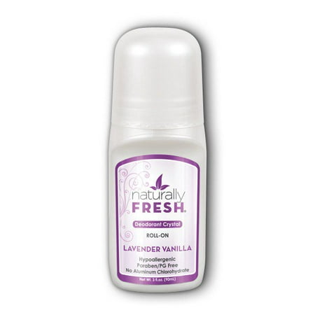 deodorant vanilla naturally lavender liquid oz roll fresh walmart