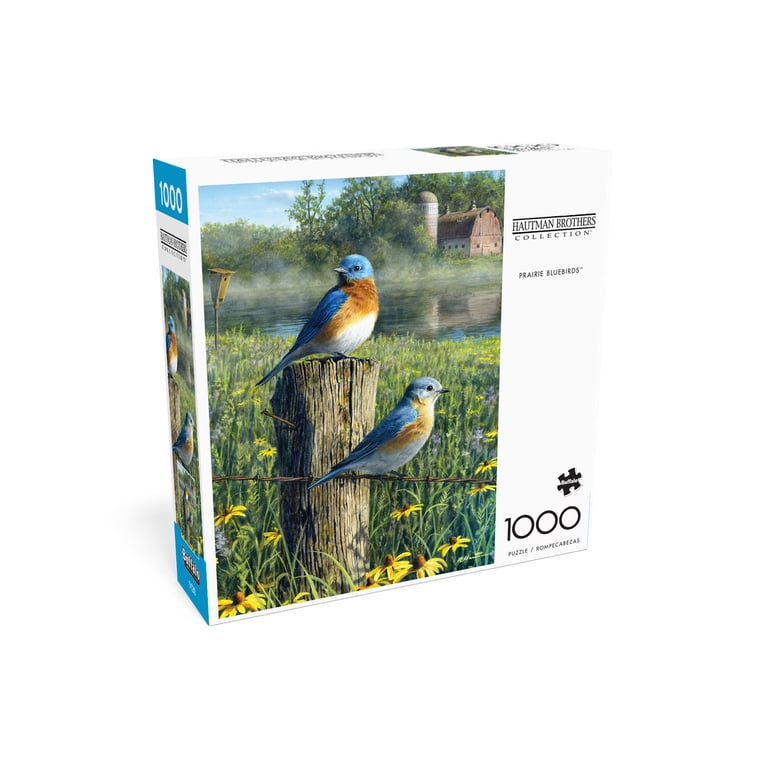 Buffalo Games Hautman Brothers Prairie Bluebirds Puzzle - Walmart.com