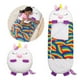 thumbnail image 1 of Saco de Dormir Plegable y Almohada para niños ilios innova Unicornio blanco, 1 of 1