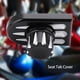 thumbnail image 4 of Pestaña del asiento trasero, Perno de asiento de motocicleta de aluminio Cubierta del perno del asiento trasero Cubierta de la pestaña del asiento Artesanía superior, 4 of 8
