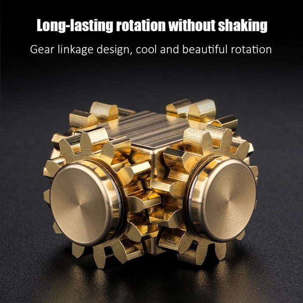 Fidget Toys Cube Metal Spinning Toy Stress Relief Toy para adultos Regalos para niños