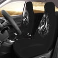 thumbnail image 3 of KAKALAD Horse Head 01 Car Accessories Seat Covers Set Vehicle Seat Covers Universal Front Seats Protector 2 Pcs, 3 of 9