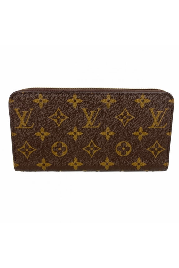 Pre-Owned Louis Vuitton Monogram Zippy Wallet M41895 Fuchsia Long (Men's/Women's)
