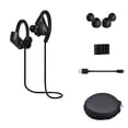 thumbnail image 1 of Running Bluetooth 4.1 Earph IPX4 12Hours with Earphs Caps Black, 1 of 4