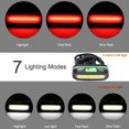 thumbnail image 3 of kurtrusly Bike Rear Light Set COB LED Headlight Bicycle Light 7 Lighting Mode Night Safety Riding Tail Lamp, 3 of 9