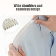 thumbnail image 6 of Non-Slip Hangers under $5! CQCYD Plastic Hangers 10 Pack Non Slip, Thin Velvet Clothes Hangers Space Saving, Heavy Duty Garment Hangers for Closet, No Slip Shoulder Hangers for Shirts Pants Dresses, 6 of 6