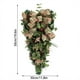 thumbnail image 3 of Simulation Bow Bells Wall Hanging Wreath Christmas Wall Hanging Decoration Door Hanging, 3 of 7
