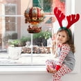 thumbnail image 4 of Adorno para ventana: colgante plano de acrílico con forma de Papá Noel, arte caprichoso que capta la luz del sol, para exteriores, interiores, dormitorios, residencias universitarias, 4 of 6