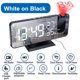 thumbnail image 4 of Reloj Despertador de ProyeccióN Digital LED Reloj Despertador ElectróNico con ProyeccióN Radio FM Proyector de Tiempo Dormitorio Reloj Silencioso C, 4 of 5