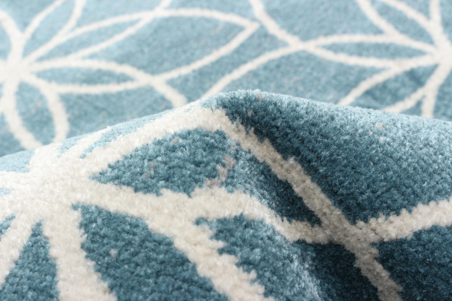 ECARPET Washable Floral Area Rug & Runner for Bedroom, Living Room, Kids Hallway