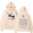 thumbnail image 5 of Rapper Drake For All The Dogs Letter Hoodie Men's Hip Hop -WEVALLEY, 5 of 5