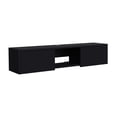thumbnail image 4 of Mesa Para Tv Flotante Gleid Wengue Virtual Muebles, 4 of 8