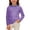 Purple, variant on HIPYLO Fitted Tops for Teens Trendy Top Kids Gifts Toddler Tshirt Girls Size 8 Shirts Baby Girl Clothes Winter Girl Size 14-16 Cute Clothes, Purple 11-12 Years