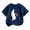 AB385 Navy, variant on Bainana Boys Short Sleeve T Shirts Ghost Print Breathable Tops Big Kids Halloween Tees