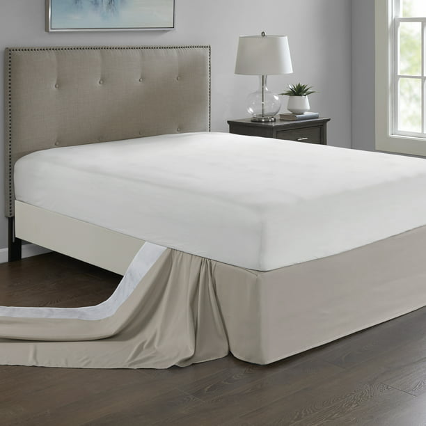 Home Essence Simple Fit Wrap Around, How To Put A Bedskirt On An Adjustable Bed Frame