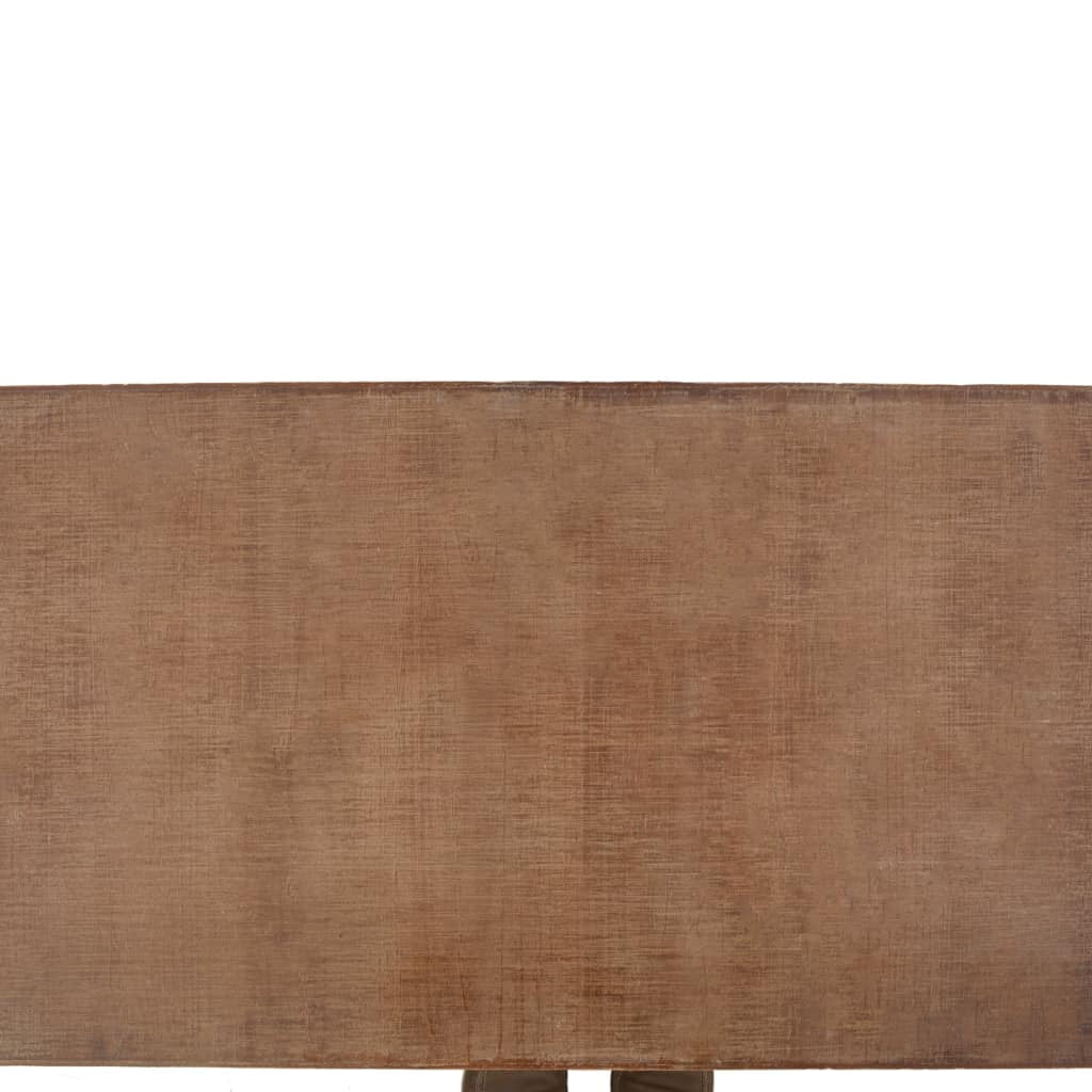 Kepooman 2-tier Rectangular Coffee Table for Home Farmhouse, Brown
