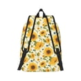 thumbnail image 3 of Balery Beautiful Countryside Sunflower Vintage Canvas Backpack for Men and Women - Large Capacity, Durable Travel Laptop Bag for School, Work, Hiking, and Outdoor Activities-Medium, 3 of 7