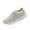 Beige, variant on Slip On Sneakers Women Glitter Rhinestone Comfortable Platform Arch Support Walking Shoes Fashion Outdoor Dance Anti-Slip Shoes Black 40(US-8)