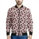 thumbnail image 4 of Chaqueta con cremallera con estampado 3D de globo ocular espeluznante para hombres y mujeres, sudadera con personalidad, abrigo suelto, chaqueta bomber de manga larga con cremallera, 4 of 5