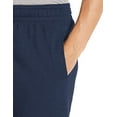 thumbnail image 2 of Hanes Mens EcoSmart Fleece Jogger Sweatpant with Pockets, L, Navy, 2 of 2