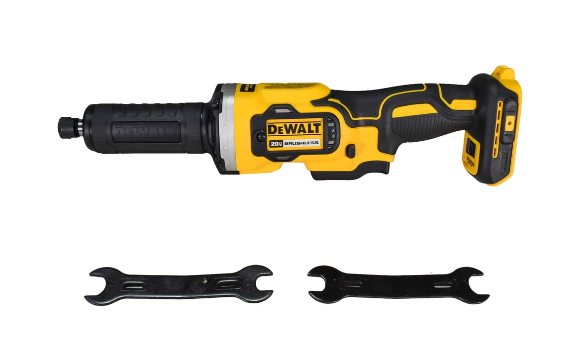 DEWALT 20V MAX Brushless 1-1/2 in Die Grinder (DCG426B) – 1/4 in Collet, Variable Speed, LED Light, Tool Only