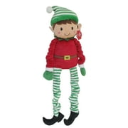 Holiday Stretchy Christmas Elf with Long Arms & Legs, Plush 28" Stuffed Pal