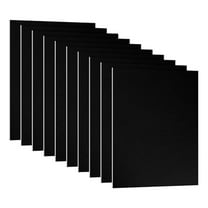 Symkmb 7x5x1/32inch Anodized Aluminum Sheet,0.8mm Thick Engraving Blanks for Laser Engraving DIY Decorative Crafting Home B aluminum Black