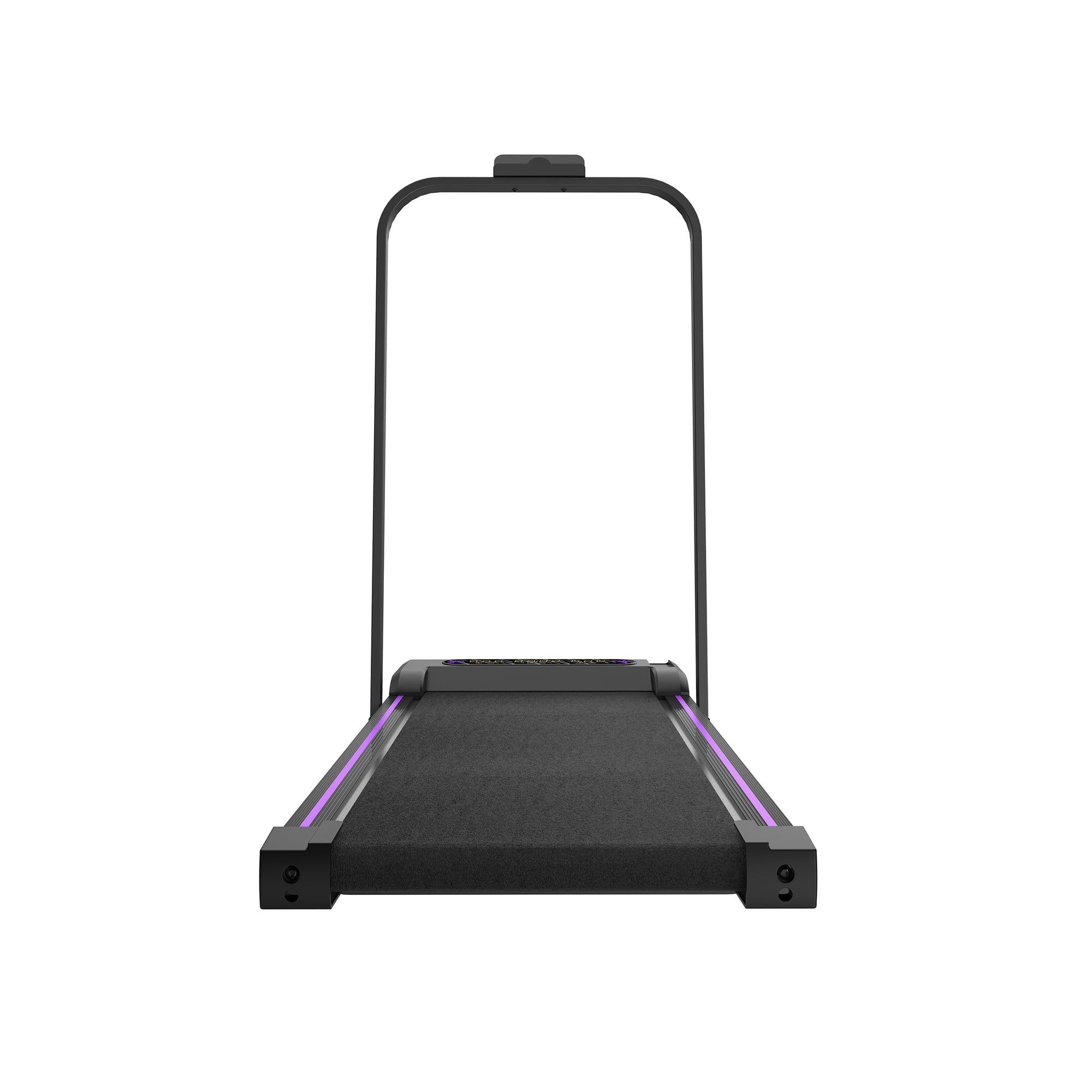 Jopath 2 in 1 Treadmill for Home,Portable Under Desk Treadmill with Handle Remote Control LED Display,Walking Jogging Machine for Home Office Use,Black