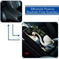 thumbnail image 5 of Swan Soft Furry Printed Car Armrest Mat Cover 12.5x8.2 Inch, 5 of 6