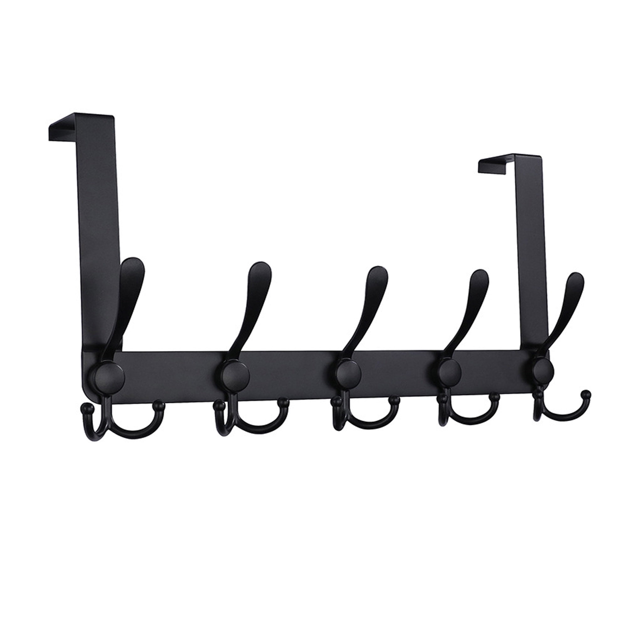 GYUEE Over the Door Hook,15 Hooks Heavy-Duty Door Hanger,Stainless ...