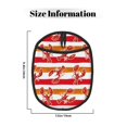 thumbnail image 3 of Red Lobster Pot Holders for Kitchen - Heat Resistant Oven Mitts Hot Pads with Pocket, Non Slip Silicone Pot Holders, Cute Hanging Loop Potholders for Kitchen Baking, 3 of 5