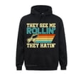 thumbnail image 2 of Patines Me Ven Rodando Divertidos Patines Regalo 2021 Nueva Moda Fiesta Sudaderas Con Capucha Para Hombre Ropa Deportiva Normcore, 2 of 5