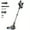 Black, variant on 8-in-1 Cordless Vacuum, Strong Suction Lightweight Wireless Cleaner for Hardwood Floor, Carpet & Pet Hair, Household Cleaning Essential