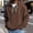 Mens Hoodies & Sweatshirts Brown, variant on S-5X Plus Size Waffleknit Hoodies for Men Big & Tall Sweatshirts with Zipper and Front Pocket Pullover Long Sleeve Solid Color Athletic Hoodie Tops