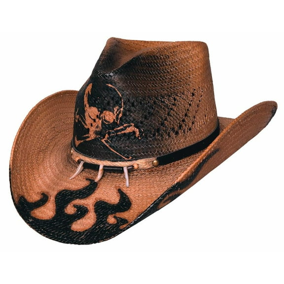 Bullhide Hats 2533 Run A Muck Collection Dangerous Large Pecan Cowboy Hat
