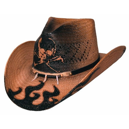 Cowboy Hats Hat - Bullhide Hats 2533 Run A Muck Collection Dangerous Medium Pecan Cowboy Hat