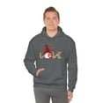 thumbnail image 6 of Love Gnome Hoodie | Valentine's Day | Unisex Heavy Blend Hooded Sweatshirt, 6 of 9