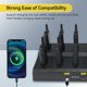thumbnail image 4 of Walkie Talkie Retevis RT22 recargable de largo alcance (paquete de 10), 4 of 9
