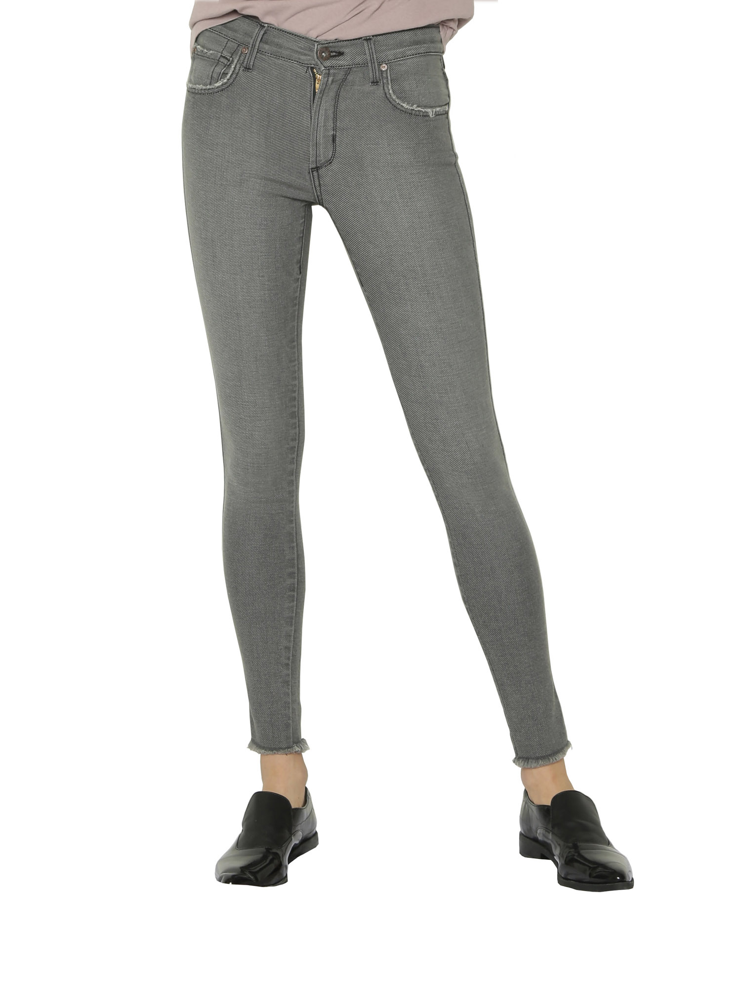 James Jeans Womens Twiggy External Maternity Jean in Blue Moon