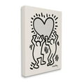 thumbnail image 3 of Stupell Industries Two People Holding Heart Outline Pop Style Canvas Wall Art, 24 x 30, Design by Ros Ruseva, 3 of 5