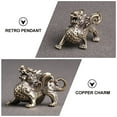 thumbnail image 5 of HEALEEP 4Pcs Car Pendant Golden Color Fine Polish Process Home Decoration Keyring For Car Keys, 5 of 8