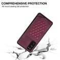 thumbnail image 2 of Case for Samsung Galaxy S20 6.2" 5G 2020, Allytech Detachable Crossbody Strap Flip PU Leather Magnetic Button RFID Blocking Purse Wallet Stand Case for Samsung S20 5G, Winered, 2 of 8