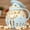 Blue, variant on Zeiwohndc Effortless Homemade Popcorn Glass Cooker Suitable for Standard Microwaves