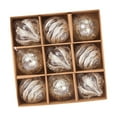 thumbnail image 3 of Adornos de bolas navideñas BLESIY Bolas colgantes navideñas Irrompibles 3,15 Color champán, 3 of 8