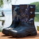 thumbnail image 4 of Zapatos de pesca en la nieve resistentes al frío, zapatos de invierno antideslizantes para hombres, zapatos de algodón con forro polar grueso e impermeable de EVA, 4 of 4