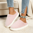 thumbnail image 2 of ATENAR Slippers for Women,House Slippers for Women,Slippers for Women Indoor,Non-slip,Close Toe,Slip-On,Pink,42, 2 of 8