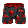 thumbnail image 4 of CRAZYBOXER Men's Underwear The Incredibles Lightweight Distortion-free Boxer Brief Resistant (2 PACK), 4 of 5