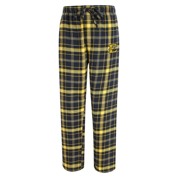 Men's Concepts Sport Navy/Gold ETSU Buccaneers Ultimate Flannel Pants