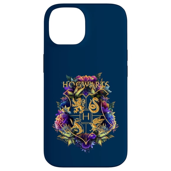 Funda para teléfono Harry Potter Hogwarts Floral Crest iPhone 14