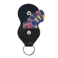 thumbnail image 2 of 6 Pack America Venezuelan Flag Watercolor Guitar Picks In Leather Picks Holder For Bass Electric Acoustic Guitars, 2 of 7